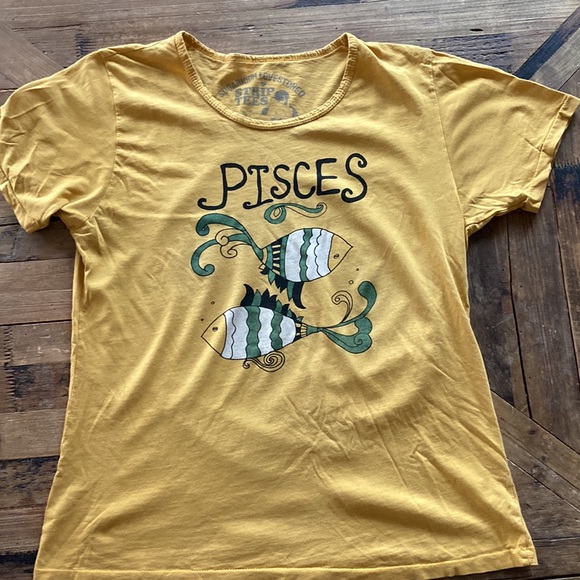 Sugarhigh lovestoned Pisces tee large EUC vintage - Picture 5 of 7